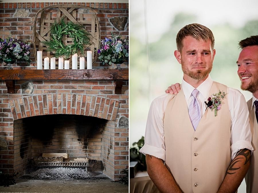 About to get married at this Hunter Valley Pavilion Wedding by Knoxville Wedding Photographer, Amanda May Photos.