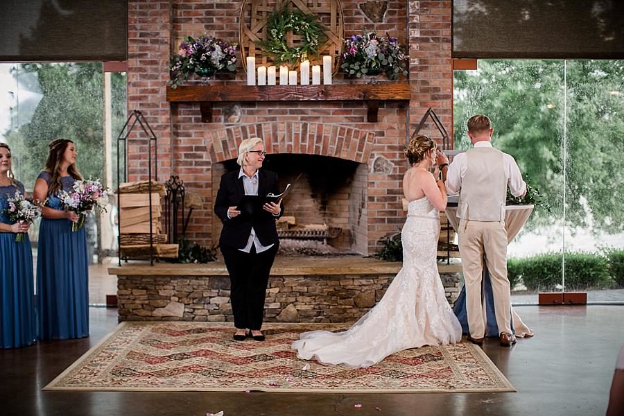 Unity candle at this Hunter Valley Pavilion Wedding by Knoxville Wedding Photographer, Amanda May Photos.