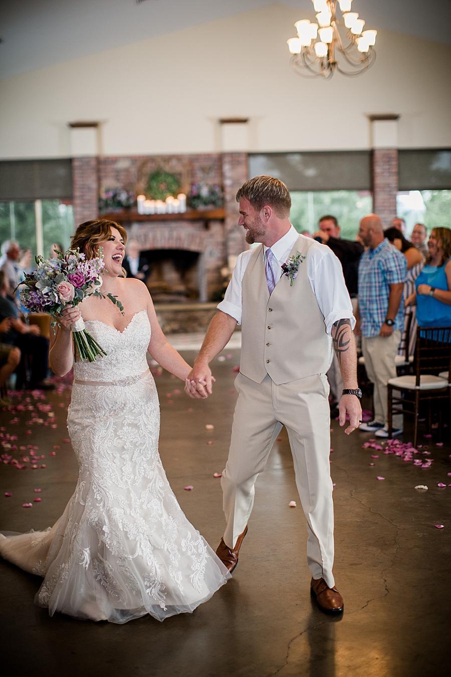 Happily married at this Hunter Valley Pavilion Wedding by Knoxville Wedding Photographer, Amanda May Photos.
