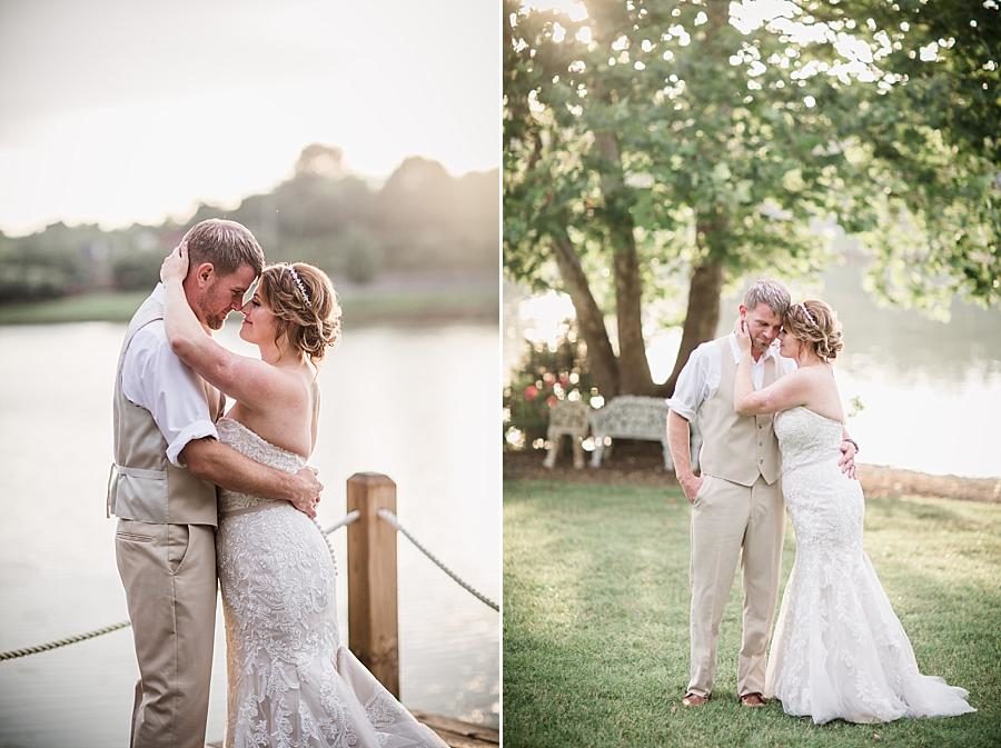 Sunset pictures at this Hunter Valley Pavilion Wedding by Knoxville Wedding Photographer, Amanda May Photos.