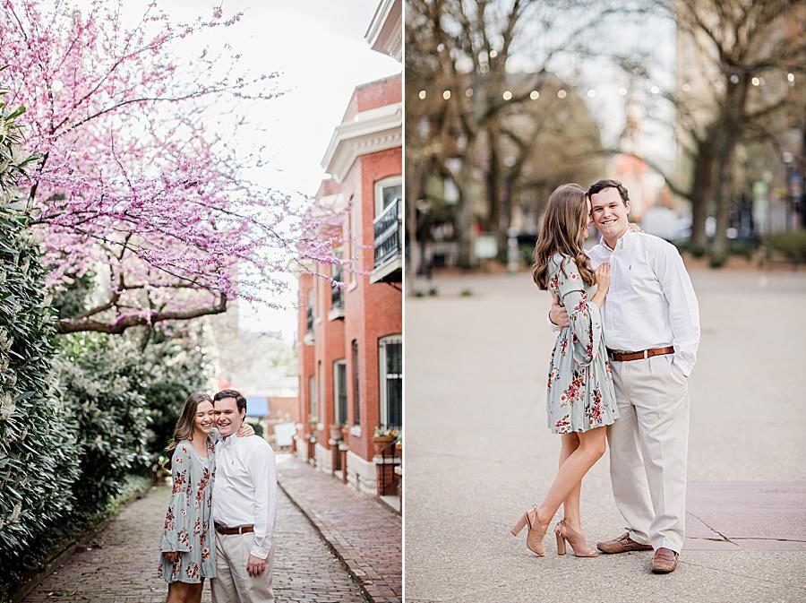 Engaged at this Meads Quarry Session by Knoxville Wedding Photographer, Amanda May Photos.