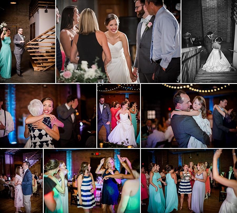 Reception hodge podge at this Fountain City Church Wedding by Knoxville Wedding Photographer, Amanda May Photos.