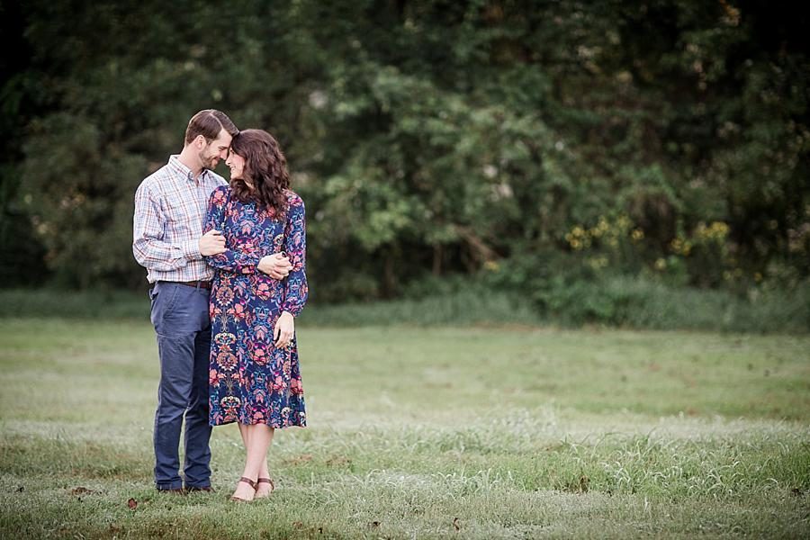 Legs crossed at this Shelby Bottoms Park family session by Knoxville Wedding Photographer, Amanda May Photos.