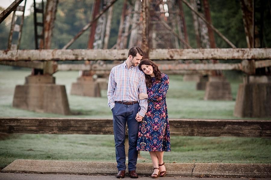 Blue slacks at this Shelby Bottoms Park family session by Knoxville Wedding Photographer, Amanda May Photos.