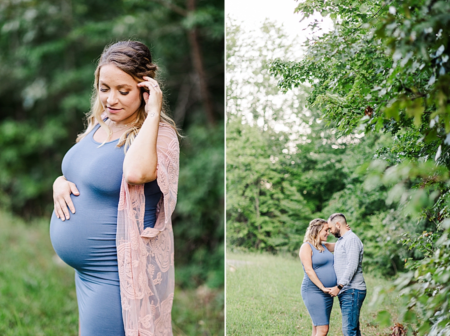 baby bump at this foothills parkway maternity