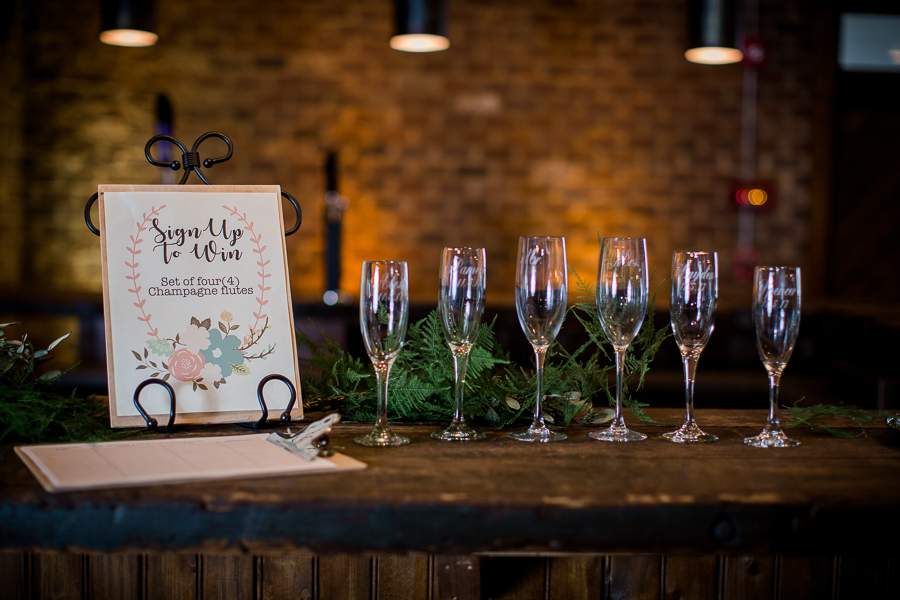 Personalized by Pamela giveaway at the open house of Knoxville Wedding Venue, Hunter Valley Farm, by Knoxville Wedding Photographer, Amanda May Photos.