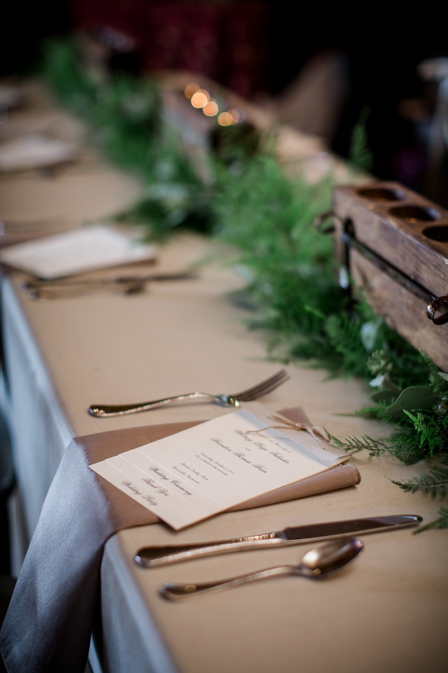 Stationary at the table at the open house of Knoxville Wedding Venue, Hunter Valley Farm, by Knoxville Wedding Photographer, Amanda May Photos.