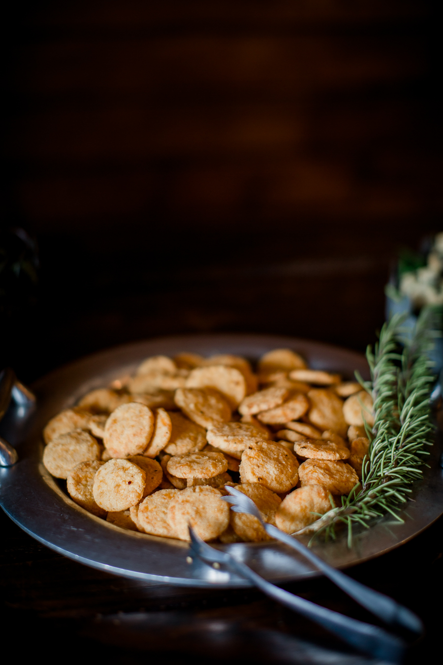 Creative Catering cookie at the open house of Knoxville Wedding Venue, Hunter Valley Farm, by Knoxville Wedding Photographer, Amanda May Photos.