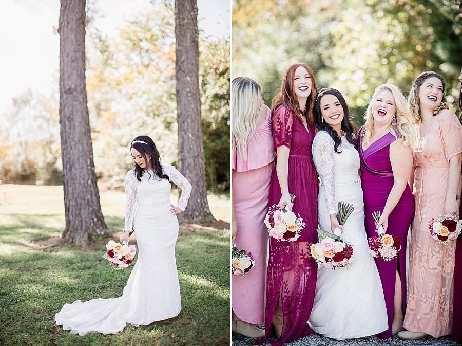 Hand on hip at this Toqua Campground Wedding by Knoxville Wedding Photographer, Amanda May Photos.