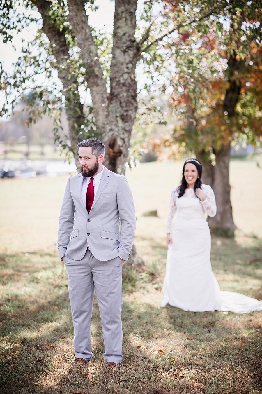The first look at this Toqua Campground Wedding by Knoxville Wedding Photographer, Amanda May Photos.