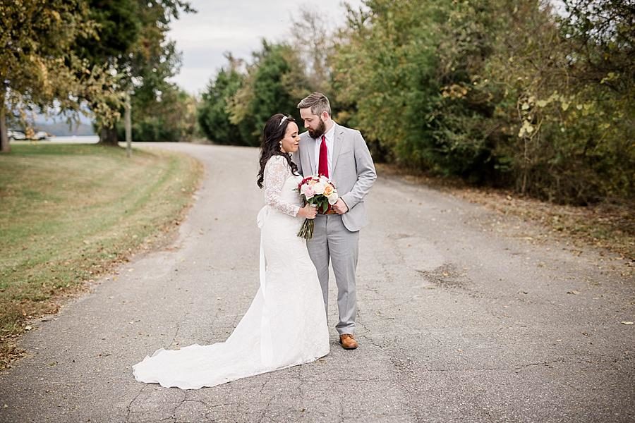 Formal portraits at this Toqua Campground Wedding by Knoxville Wedding Photographer, Amanda May Photos.
