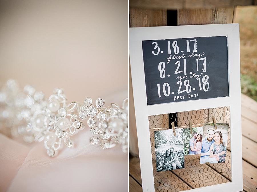 Relationship dates at this Toqua Campground Wedding by Knoxville Wedding Photographer, Amanda May Photos.