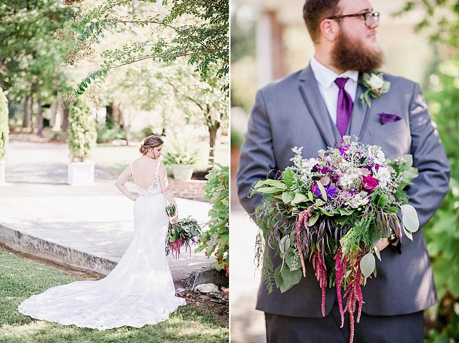 Bouquet at this Hunter Valley Pavilion wedding by Knoxville Wedding Photographer, Amanda May Photos.