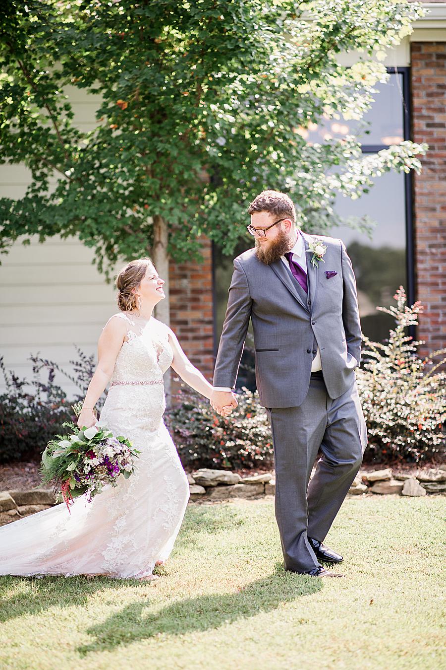 Hand in pocket at this Hunter Valley Pavilion wedding by Knoxville Wedding Photographer, Amanda May Photos.