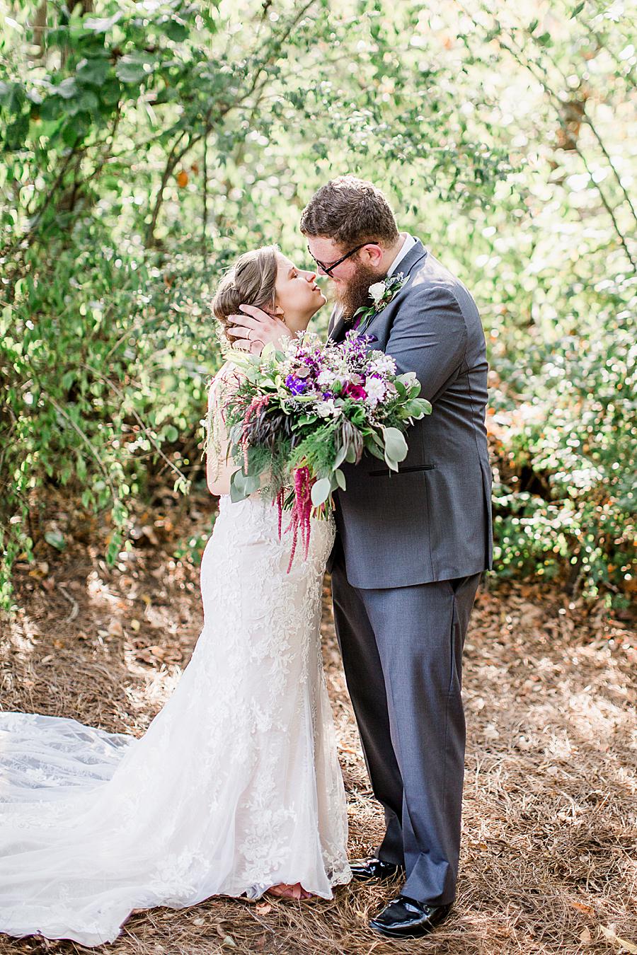 Just married at this Hunter Valley Pavilion wedding by Knoxville Wedding Photographer, Amanda May Photos.