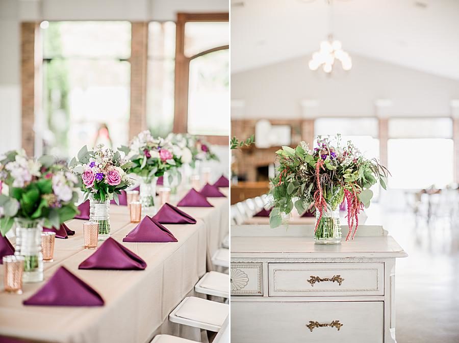 Painted hutch at this Hunter Valley Pavilion wedding by Knoxville Wedding Photographer, Amanda May Photos.