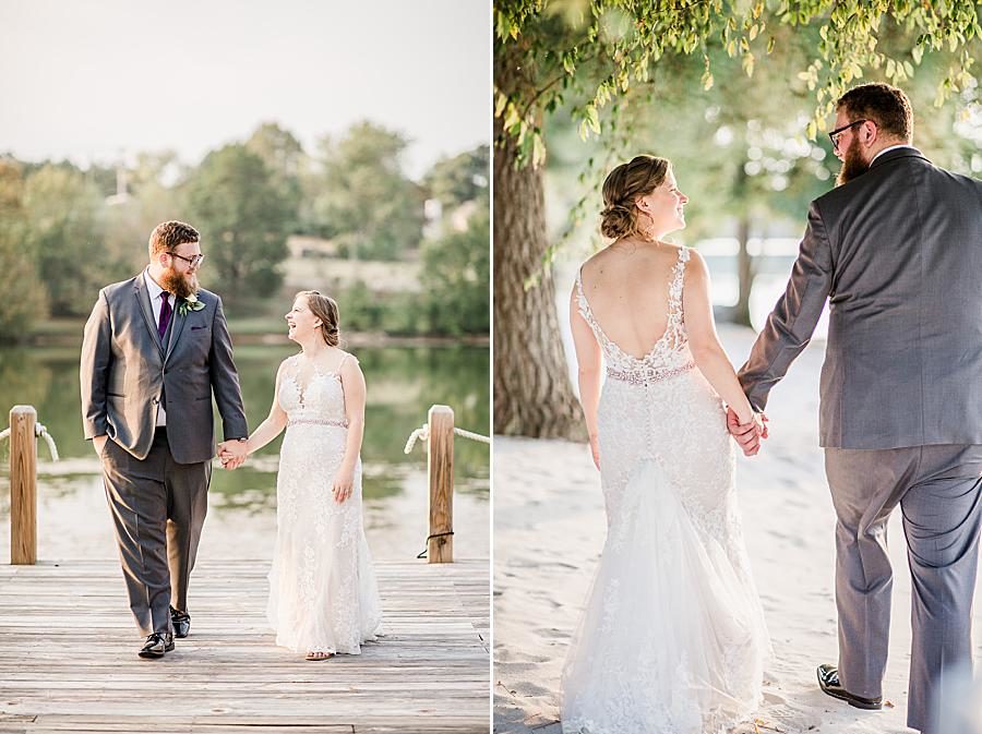Golden hour by Knoxville Wedding Photographer, Amanda May Photos.