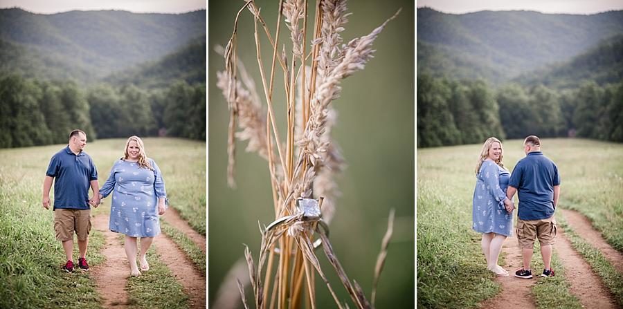 Engagement ring at this Cades Cove Engagement by Knoxville Wedding Photographer, Amanda May Photos.