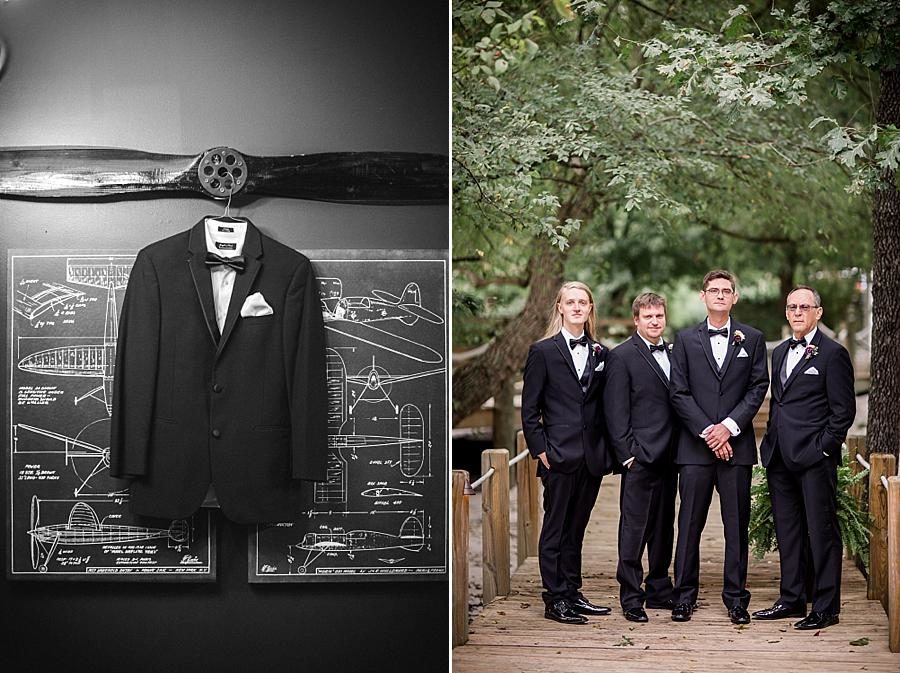 Tuxedo jacket at this Wedding at Hunter Valley Farm by Knoxville Wedding Photographer, Amanda May Photos.