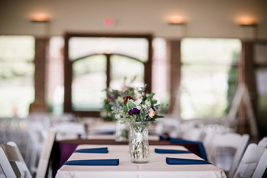 Vases of flowers at this Wedding at Hunter Valley Farm by Knoxville Wedding Photographer, Amanda May Photos.
