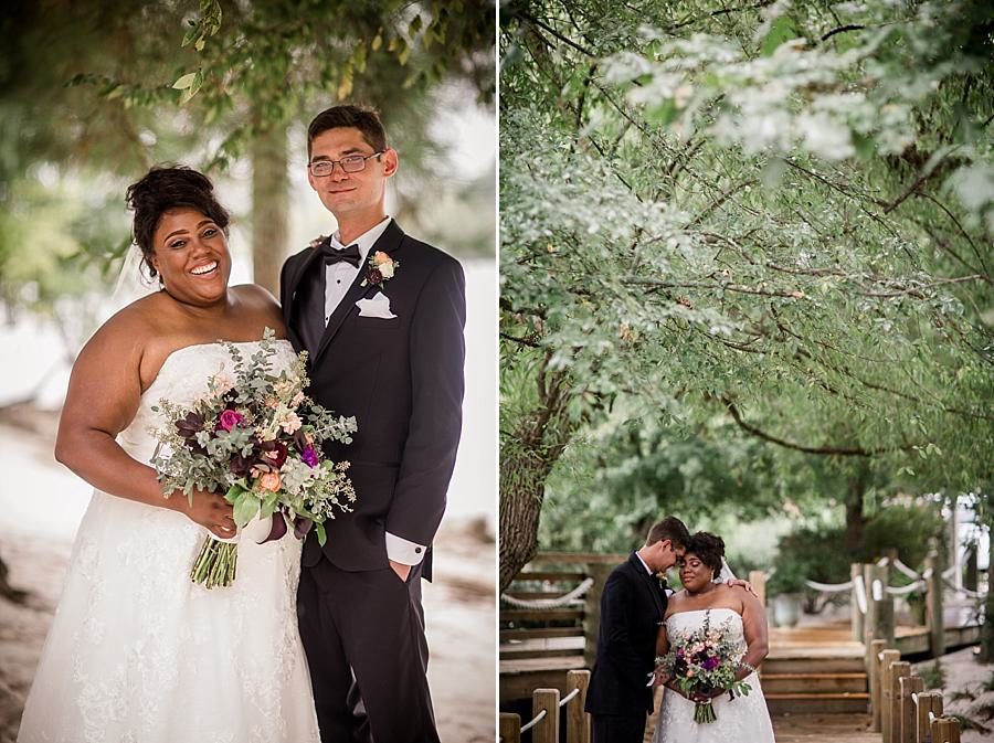 Under the trees at this Wedding at Hunter Valley Farm by Knoxville Wedding Photographer, Amanda May Photos.