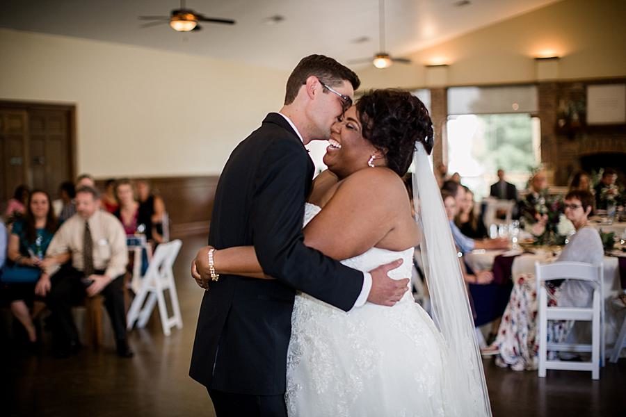 First dance at this Wedding at Hunter Valley Farm by Knoxville Wedding Photographer, Amanda May Photos.