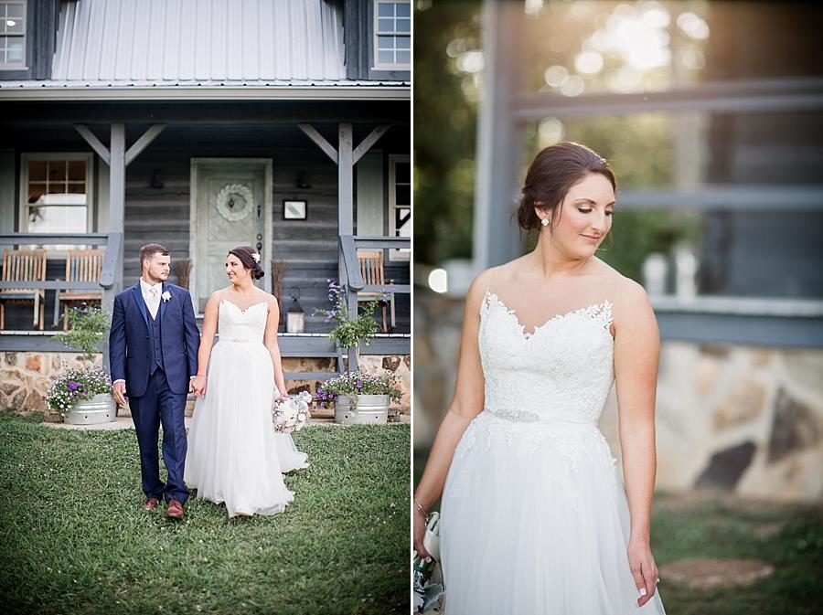 Golden hour at this Estate of Grace Wedding by Knoxville Wedding Photographer, Amanda May Photos.
