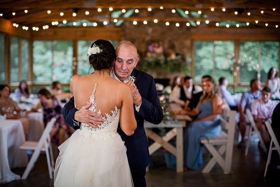 Sweet moment at this Estate of Grace Wedding by Knoxville Wedding Photographer, Amanda May Photos.