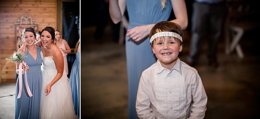 Garter sweatband at this Estate of Grace Wedding by Knoxville Wedding Photographer, Amanda May Photos.