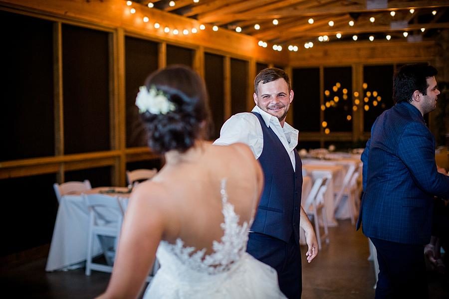 Swing dancing at this Estate of Grace Wedding by Knoxville Wedding Photographer, Amanda May Photos.
