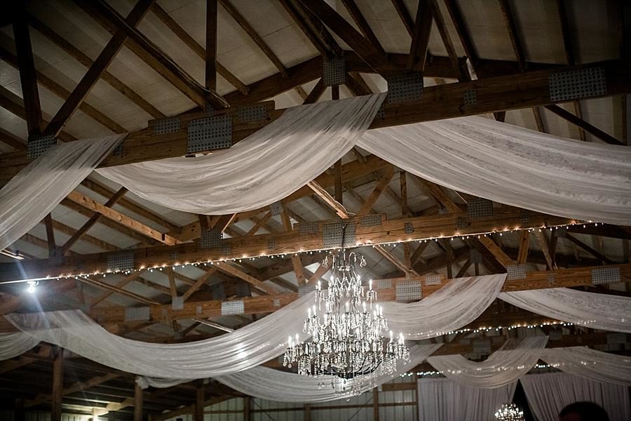 Chandelier at this Cheval Manor Wedding by Knoxville Wedding Photographer, Amanda May Photos.