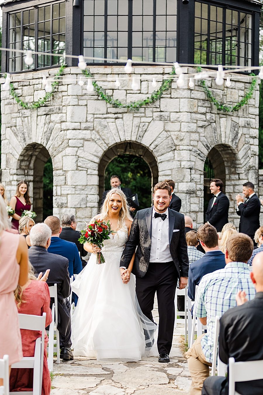 recessional at this kincaid house wedding