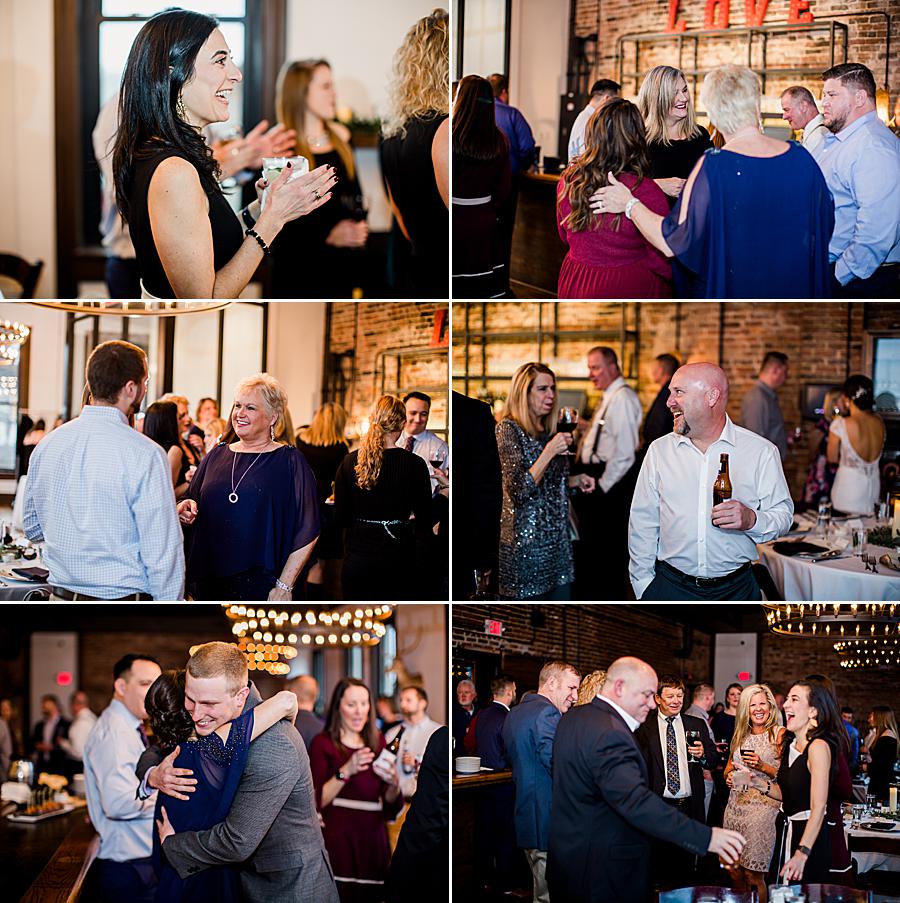 Reception collage by Knoxville Wedding Photographer, Amanda May Photos.