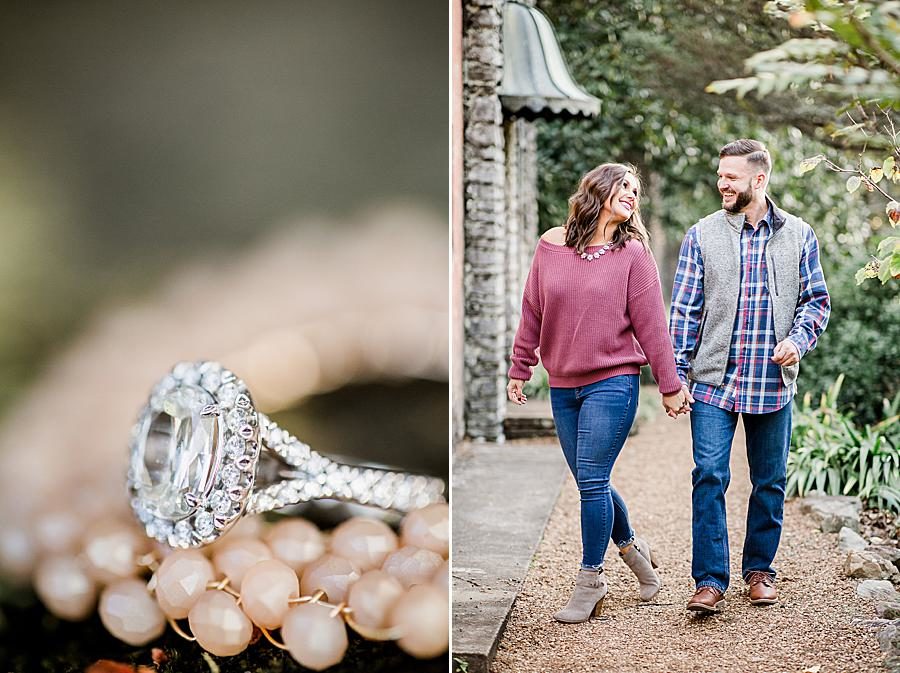 Pearl necklace by Knoxville Wedding Photographer, Amanda May Photos.