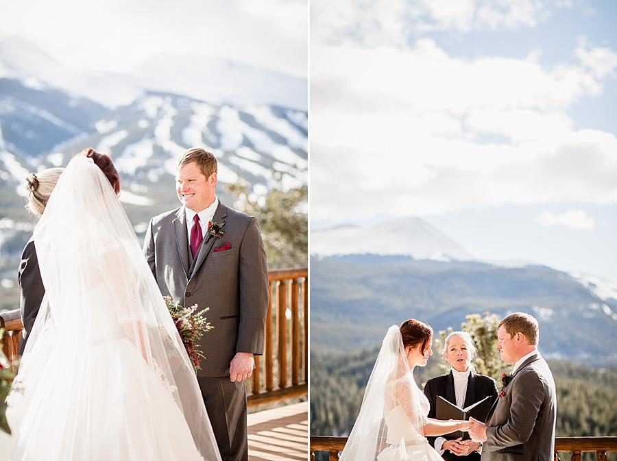Married in the mountains at this Colorado Destination Wedding by Knoxville Wedding Photographer, Amanda May Photos.