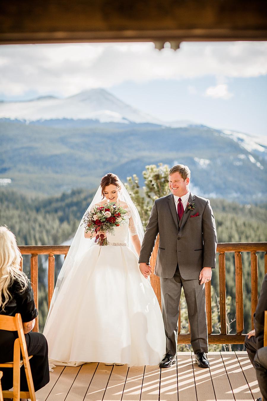 Recessional at this Colorado Destination Wedding by Knoxville Wedding Photographer, Amanda May Photos.
