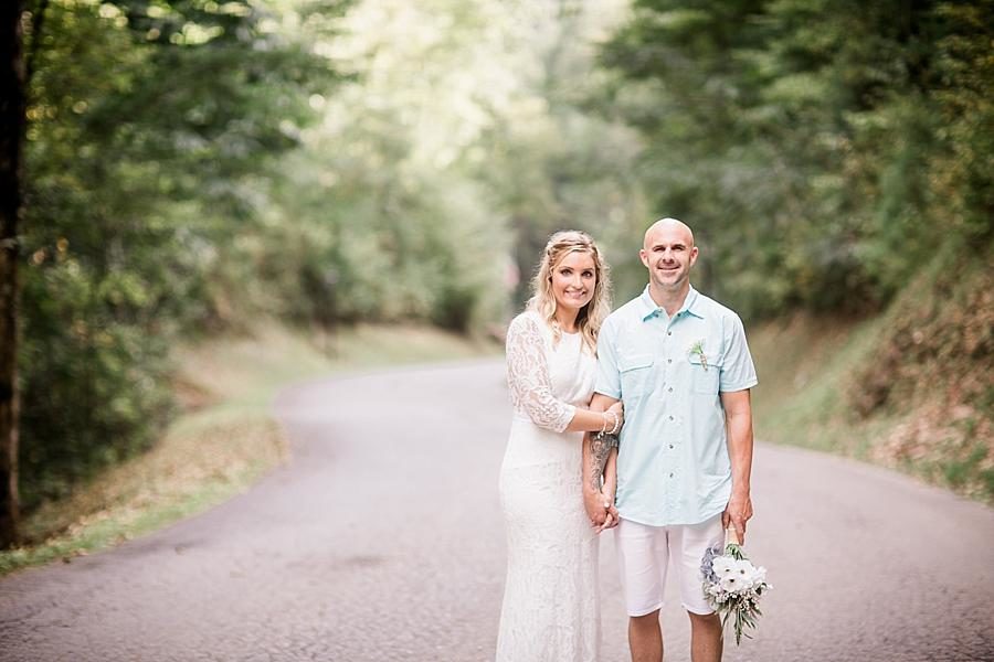 Arm in arm at this Parkside Resort Destination Wedding by Knoxville Wedding Photographer, Amanda May Photos.