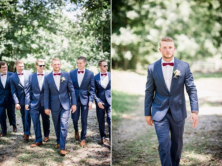 Just the groom at this RiverView Family Farm Wedding by Knoxville Wedding Photographer, Amanda May Photos.