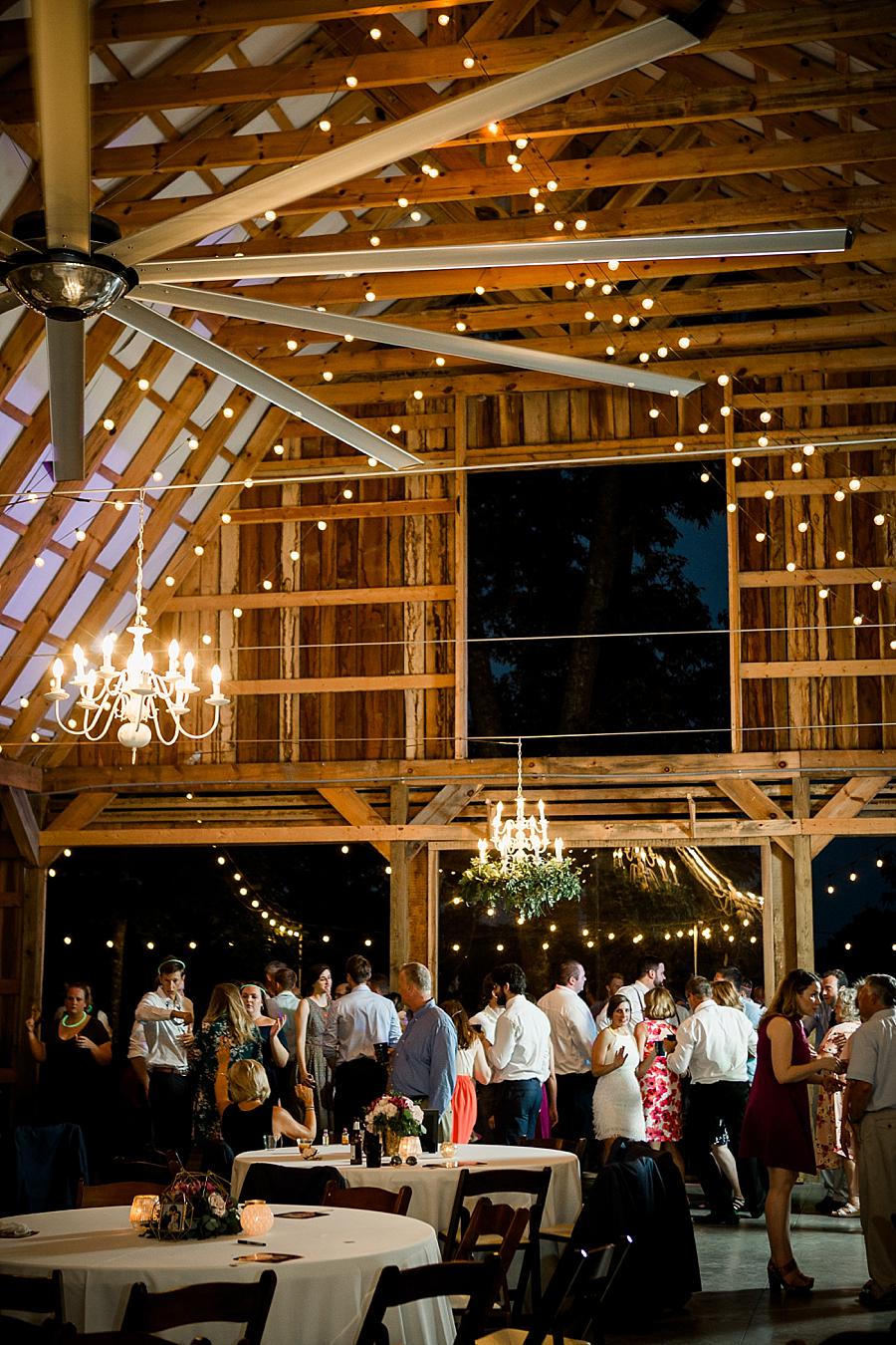 Barn loft at this RiverView Family Farm Wedding by Knoxville Wedding Photographer, Amanda May Photos.