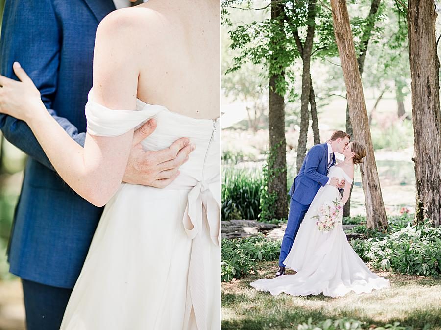 Porcelain skin at this Marblegate Farm Wedding by Knoxville Wedding Photographer, Amanda May Photos.