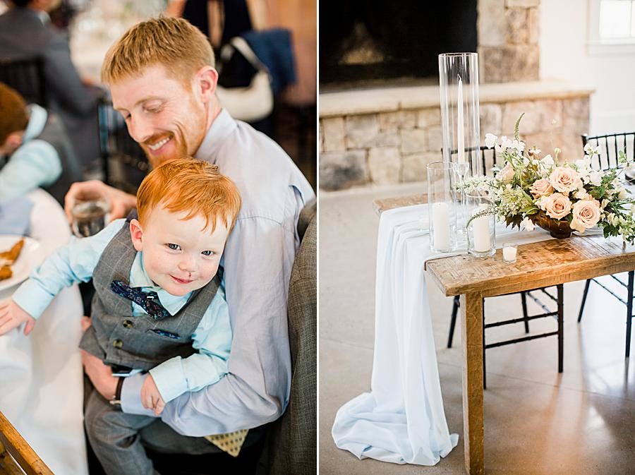 Red hair at this Marblegate Farm Wedding by Knoxville Wedding Photographer, Amanda May Photos.