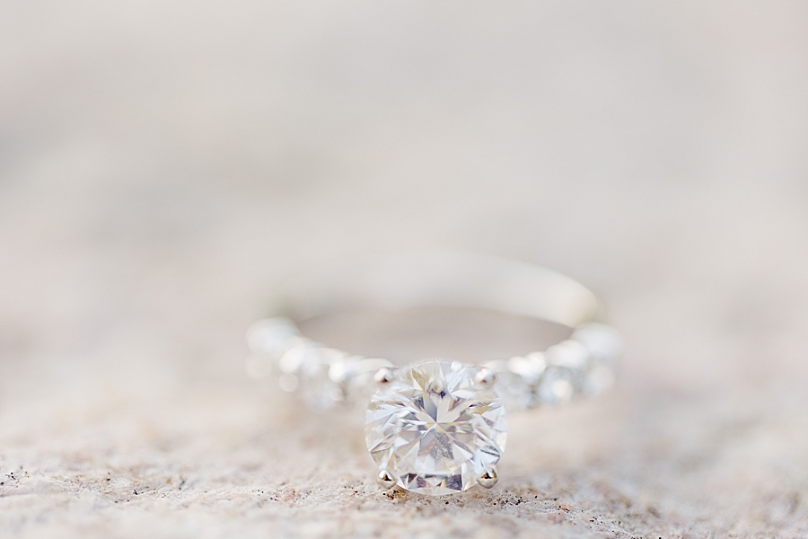 round diamond engagement ring at marblegate
