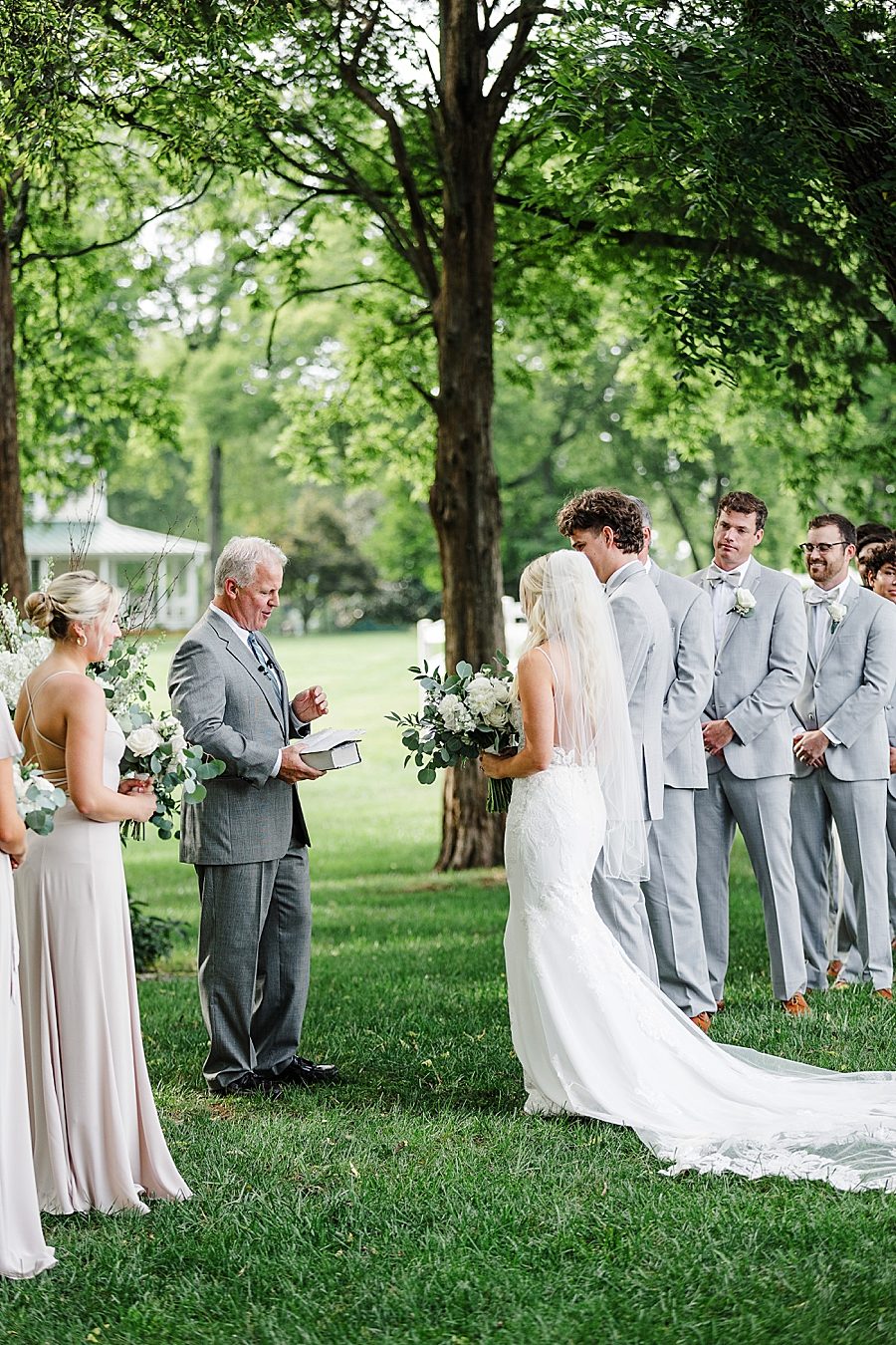 welcome at this marblegate farm wedding