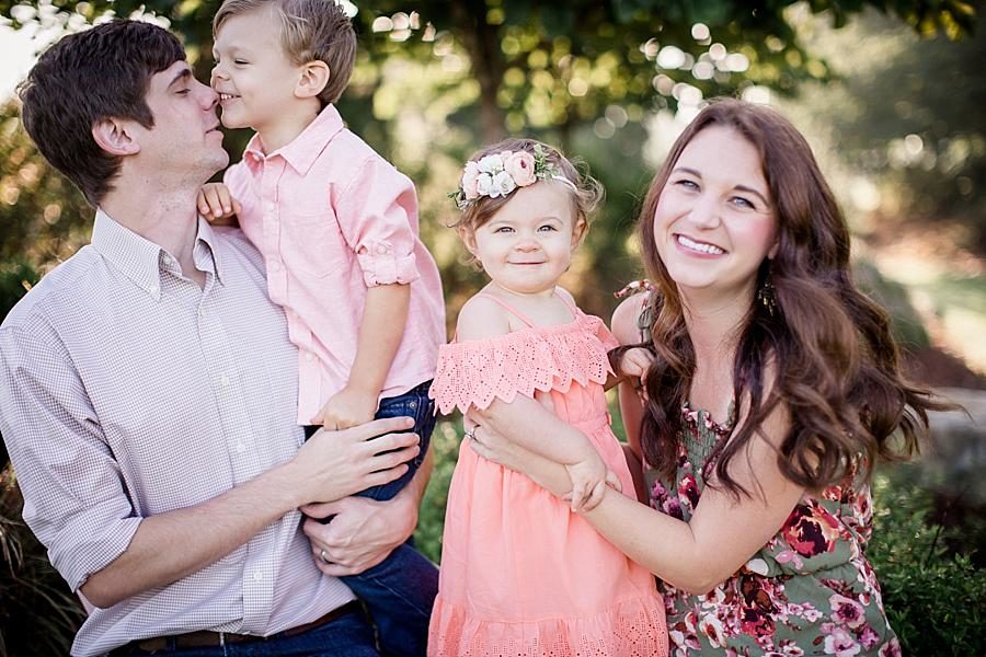 Loose curls at this Shelby Bottoms Park family session by Knoxville Wedding Photographer, Amanda May Photos.