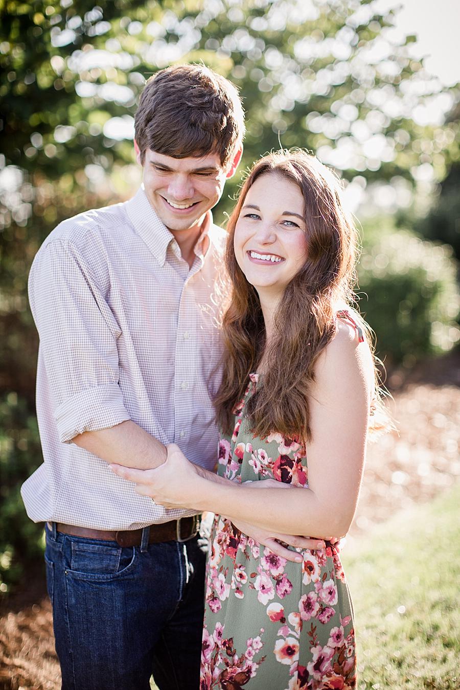 Floral dress at this Shelby Bottoms Park family session by Knoxville Wedding Photographer, Amanda May Photos.