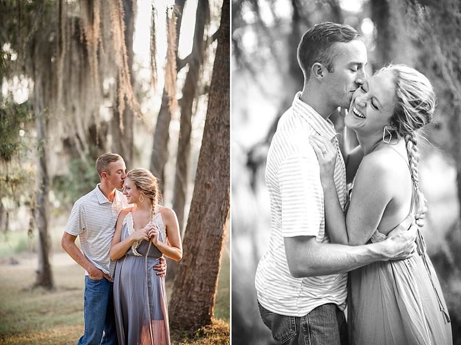 In love at this Air Force Engagement Session by Knoxville Wedding Photographer, Amanda May Photos.