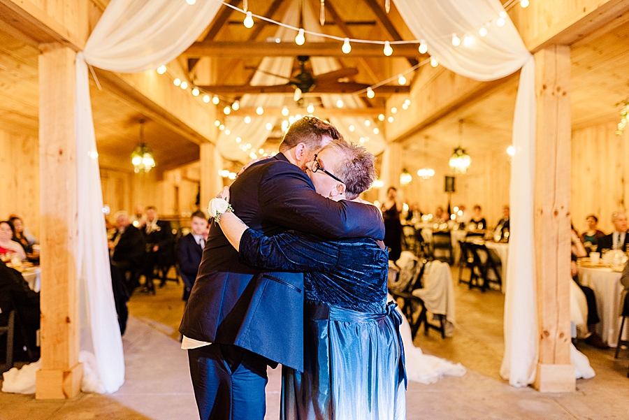 Mother son first dance