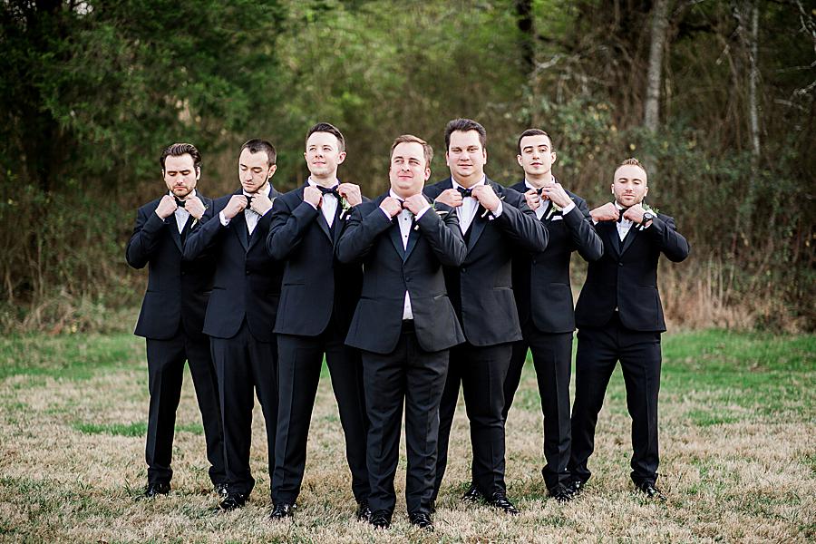 at this Ramble Creek Wedding by Knoxville Wedding Photographer, Amanda May Photos.