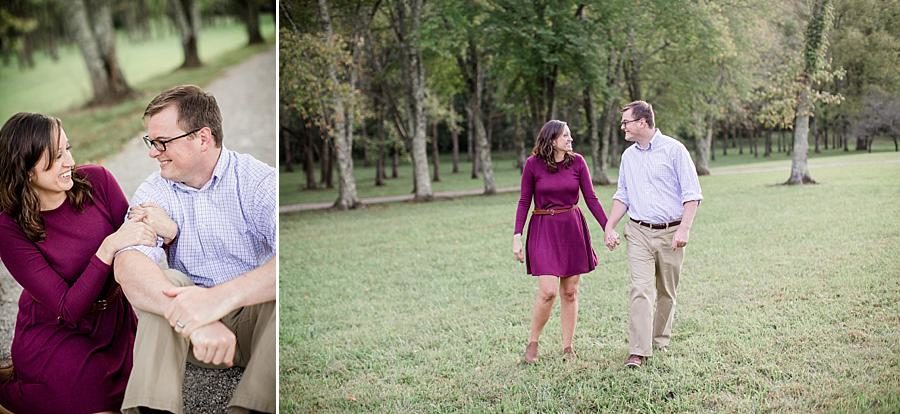 Blue button up at this Norris Dam Family Session by Knoxville Wedding Photographer, Amanda May Photos.