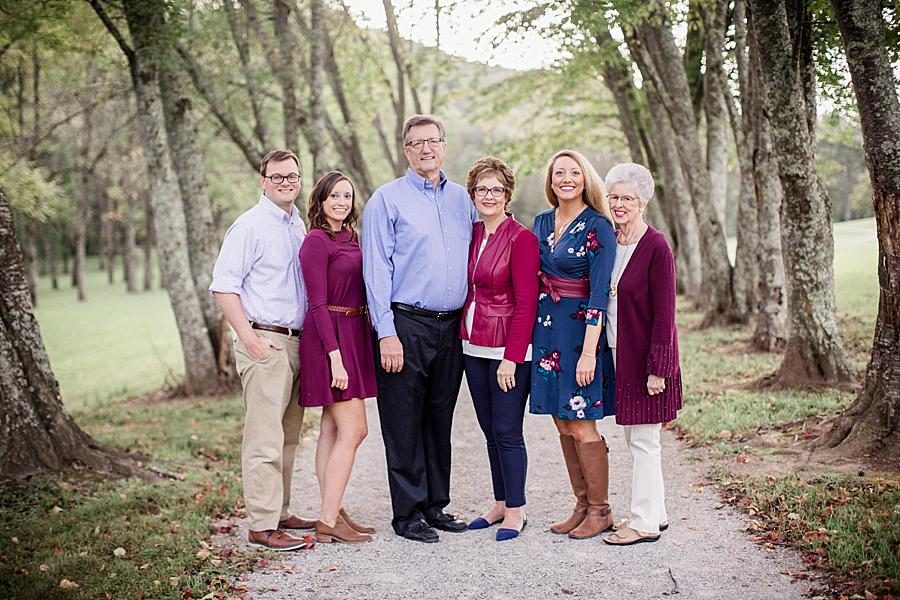 All together at this Norris Dam Family Session by Knoxville Wedding Photographer, Amanda May Photos.